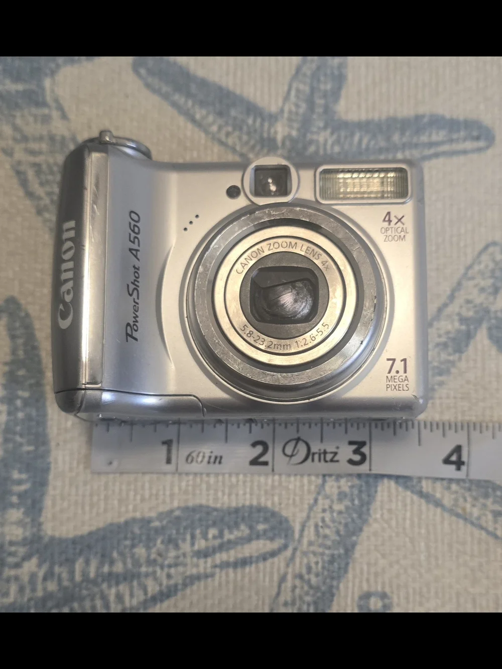 Canon Silver PowerShot A560 Series Compact Digital Camera
